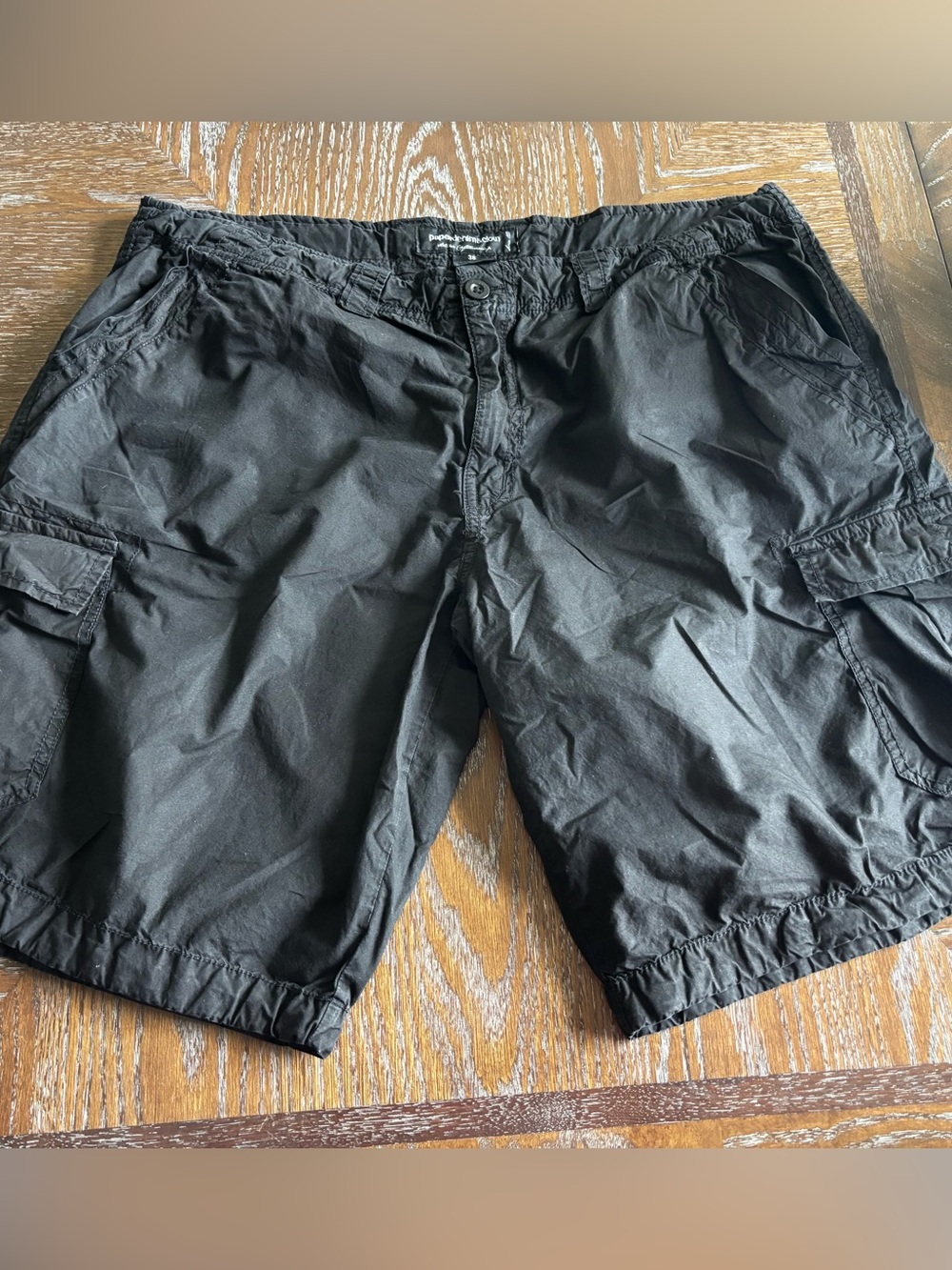 Paper, Denim & Cloth Men's Black Cargo Shorts